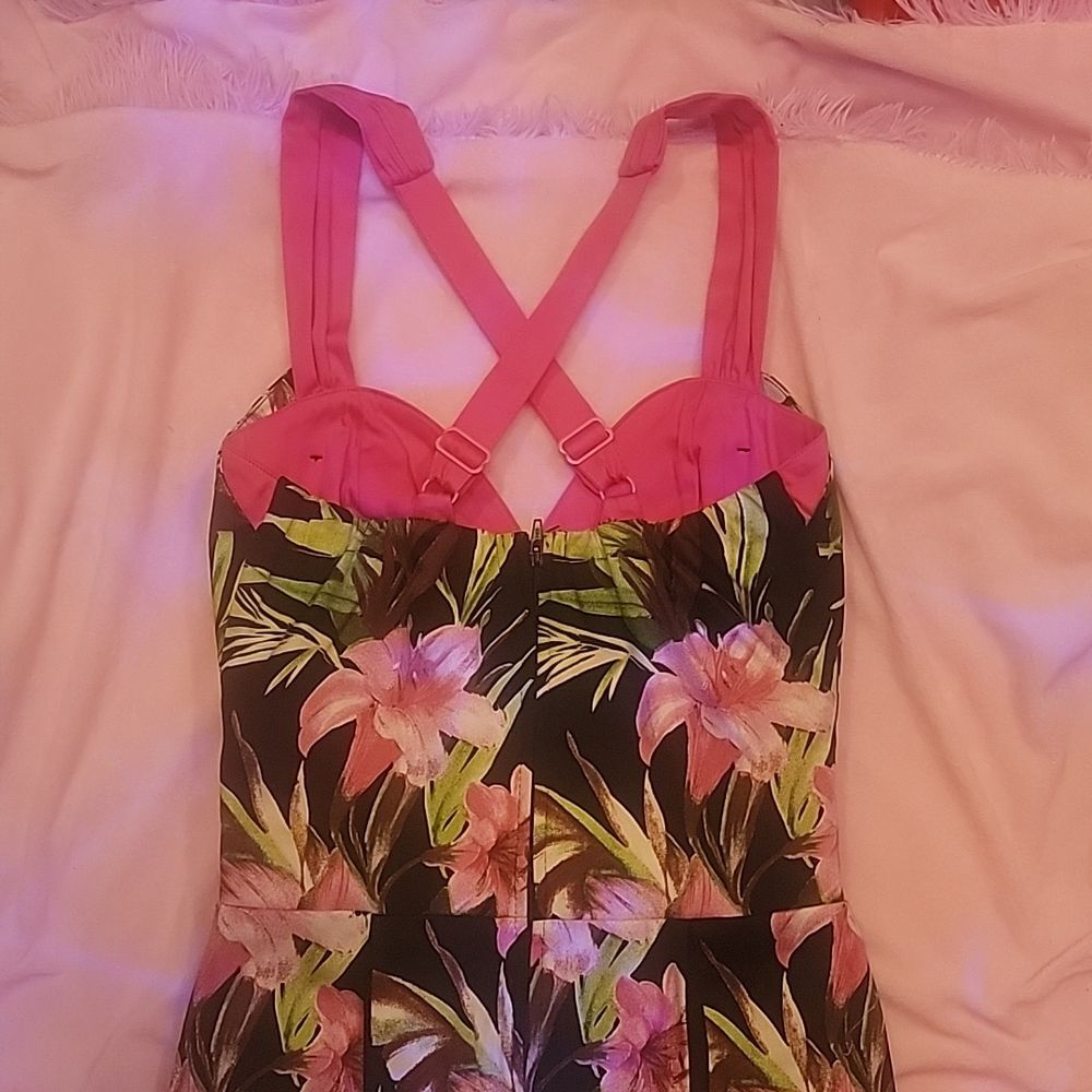 PUG Laura Byrnes Pele tropical dress with bolero NWT - Picture 7 of 10